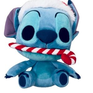 New Funko Disney Stitch Plush Stuffie Christmas Holiday Gift 8” X 5.5” X 5”